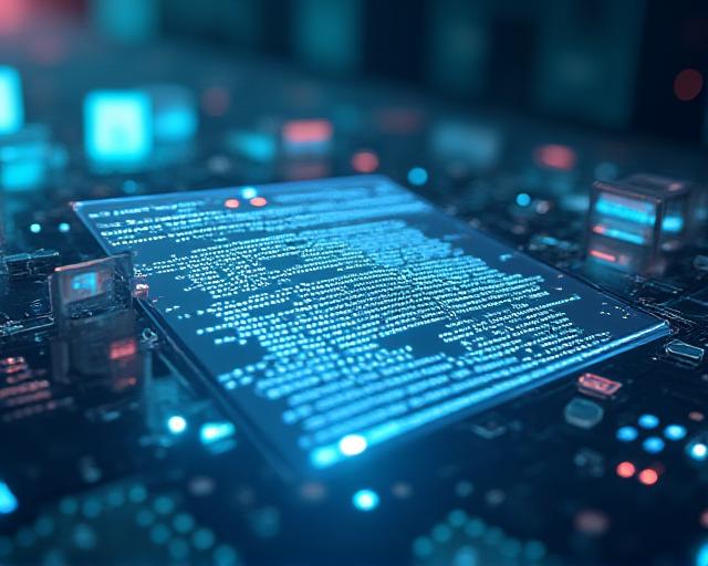 透明感のあるデジタル契約のイメージ